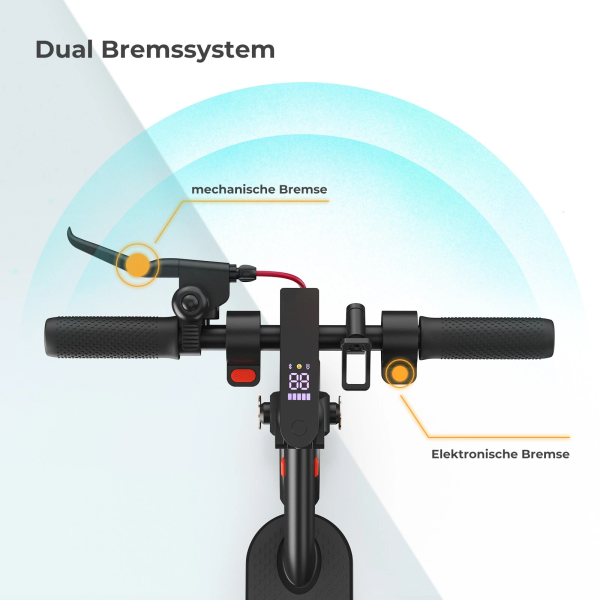 Klappbar E-Scooter Elektro Scooter mit straßenzulassung ABE 350W Elektroroller – Bild 8