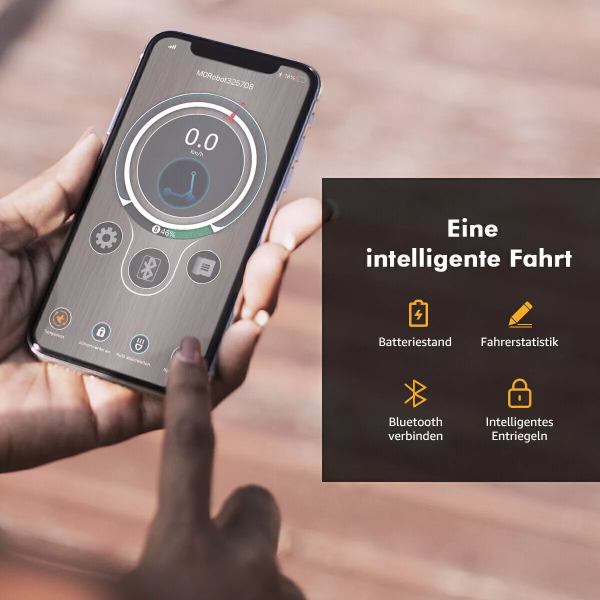 Klappbar E-Scooter Elektro Scooter mit straßenzulassung ABE 350W Elektroroller – Bild 3