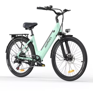 HillMiles 26″ E-Bike – 36V 13Ah Akku, herausnehmbar, Pendler E-Bike für Alltag & Stadt