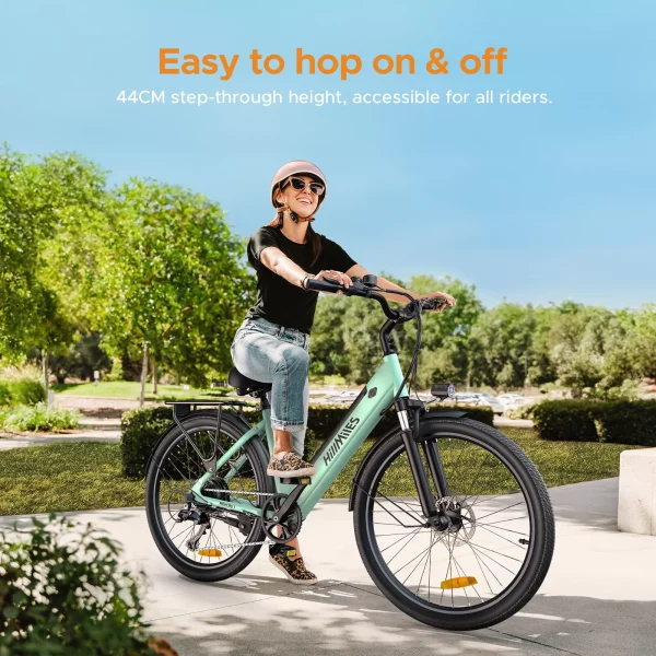 HillMiles 26″ E-Bike – 36V 13Ah Akku, herausnehmbar, Pendler E-Bike für Alltag & Stadt – Bild 8